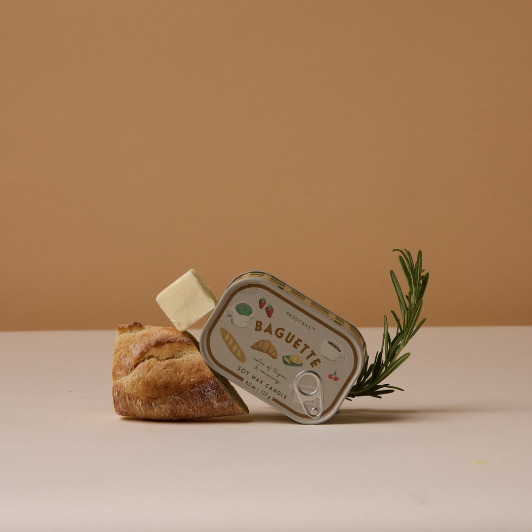 Αρωματικό κερί Paddywax Baguette 127gr σε μεταλλικό δοχείο