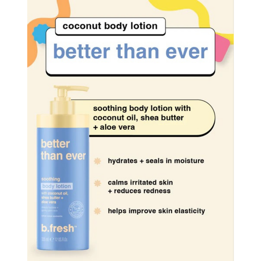 Better Than Ever | Ενυδατική Lotion με Βούτυρο Καριτέ