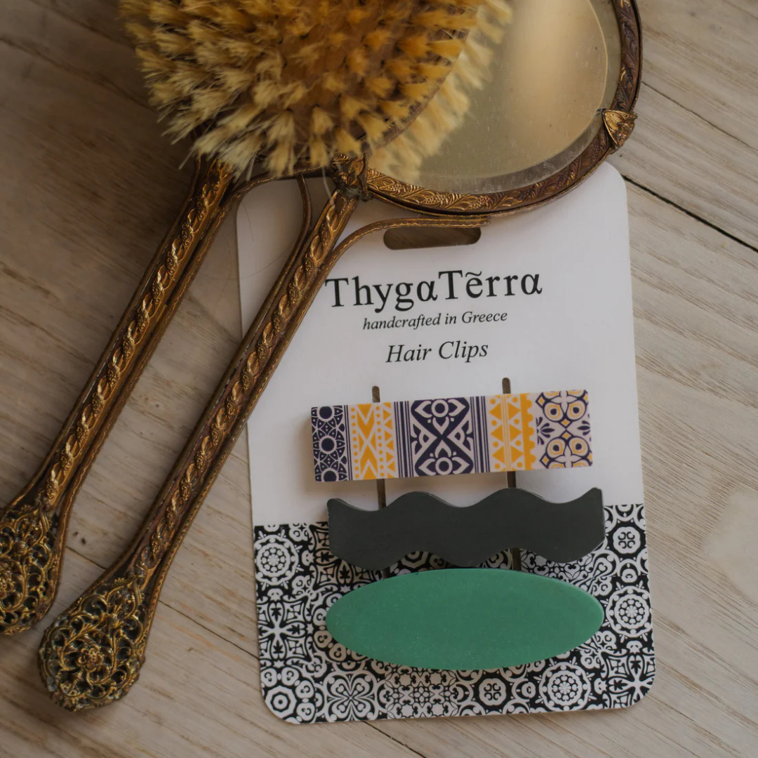 Χειροποίητα Hairclips | Set 3 pcs