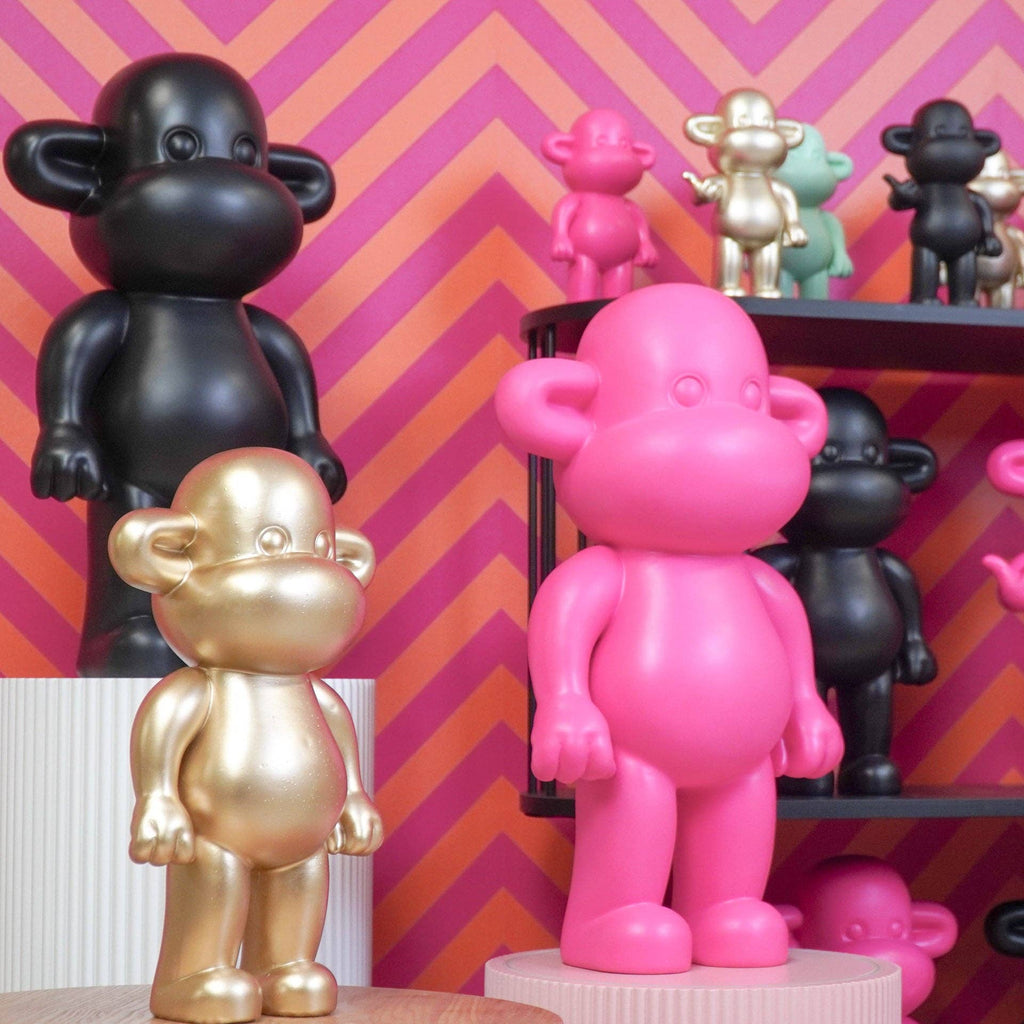Monkey Figurine 'The Legend' | Gold - 35cm