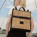 Aktis Unisex Backpack | With top handle