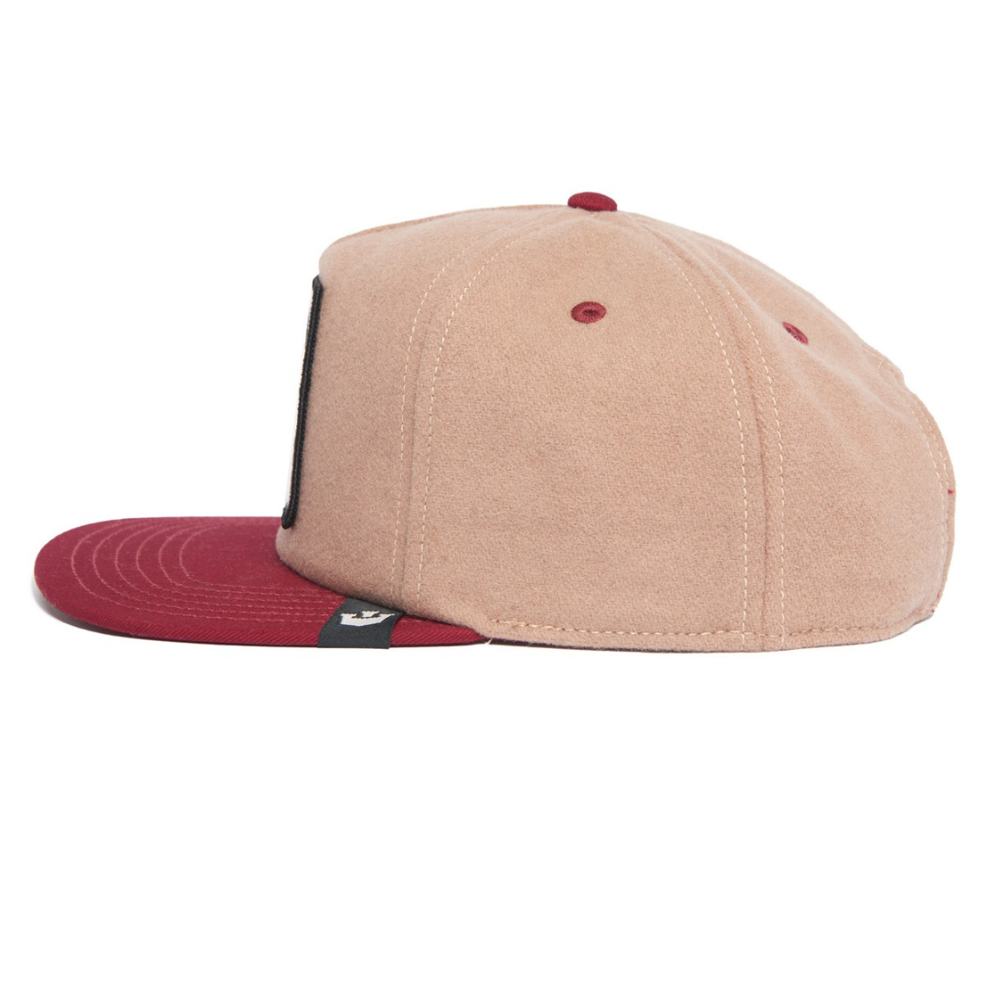 STALLION | Μάλλινο Καπέλο Jockey με ίσιο γείσο Free Rider,