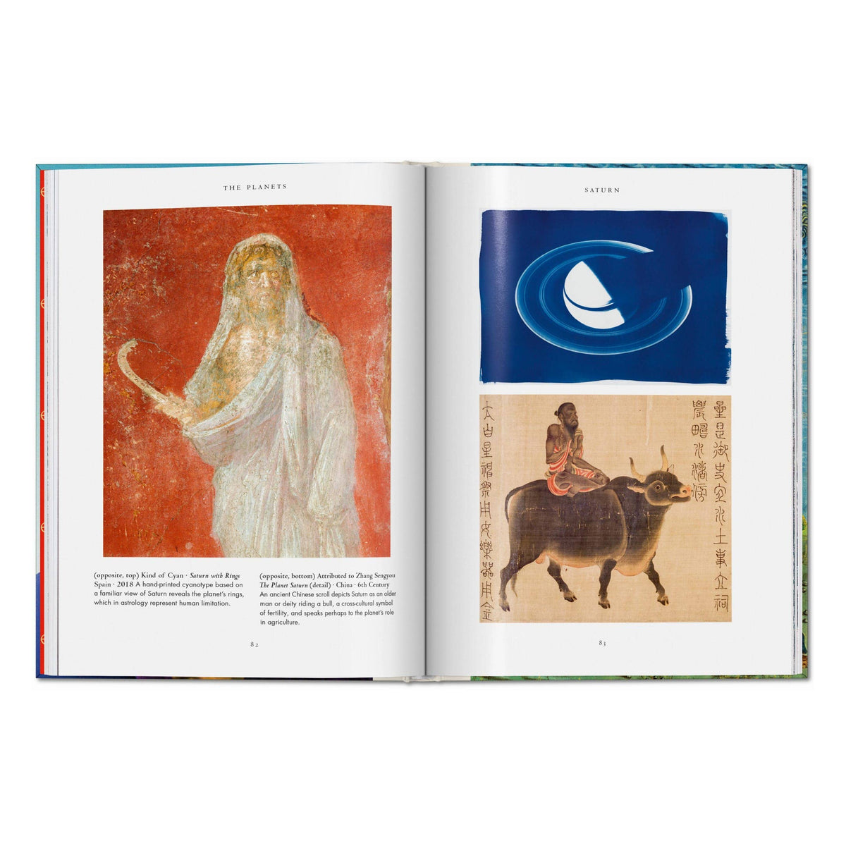 Το premium σκληρόδετο βιβλίο "Astrology" από τη σειρά The Library of Esoterica του εκδοτικού οίκου TASCHEN, με εντυπωσιακό, μυστικιστικό εξώφυλλο και χρυσές λεπτομέρειες.