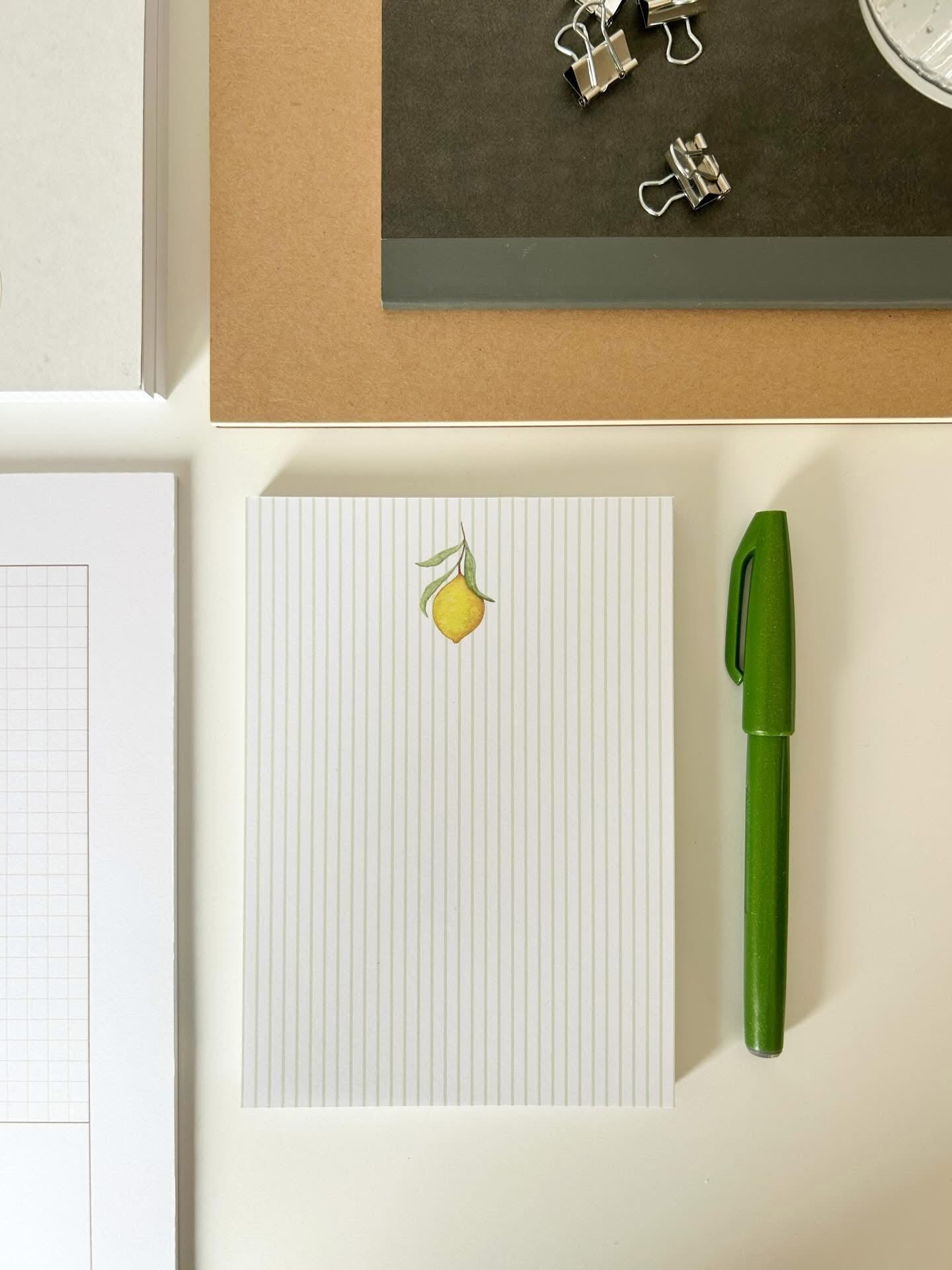 Notepad A6 | Lemon