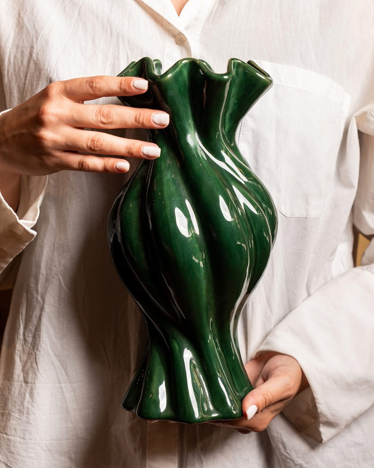 Twist Earthware Βάζο