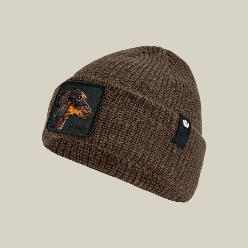 Goorin Bros. The Shadow Beanie | Πλεκτό Σκουφάκι με Κεντητό Patch (Σκύλος)