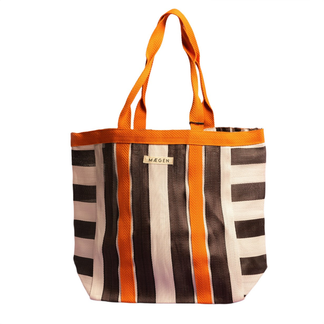 Everywhere Bag | Orange-White-Aubergine