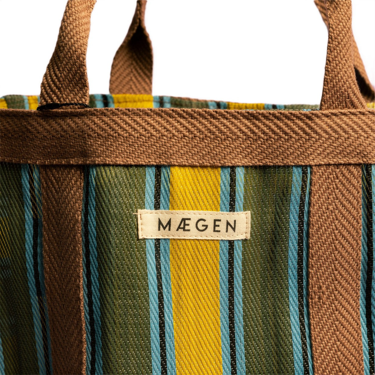 Everywhere Bag | Chocolate-Yellow-Olive