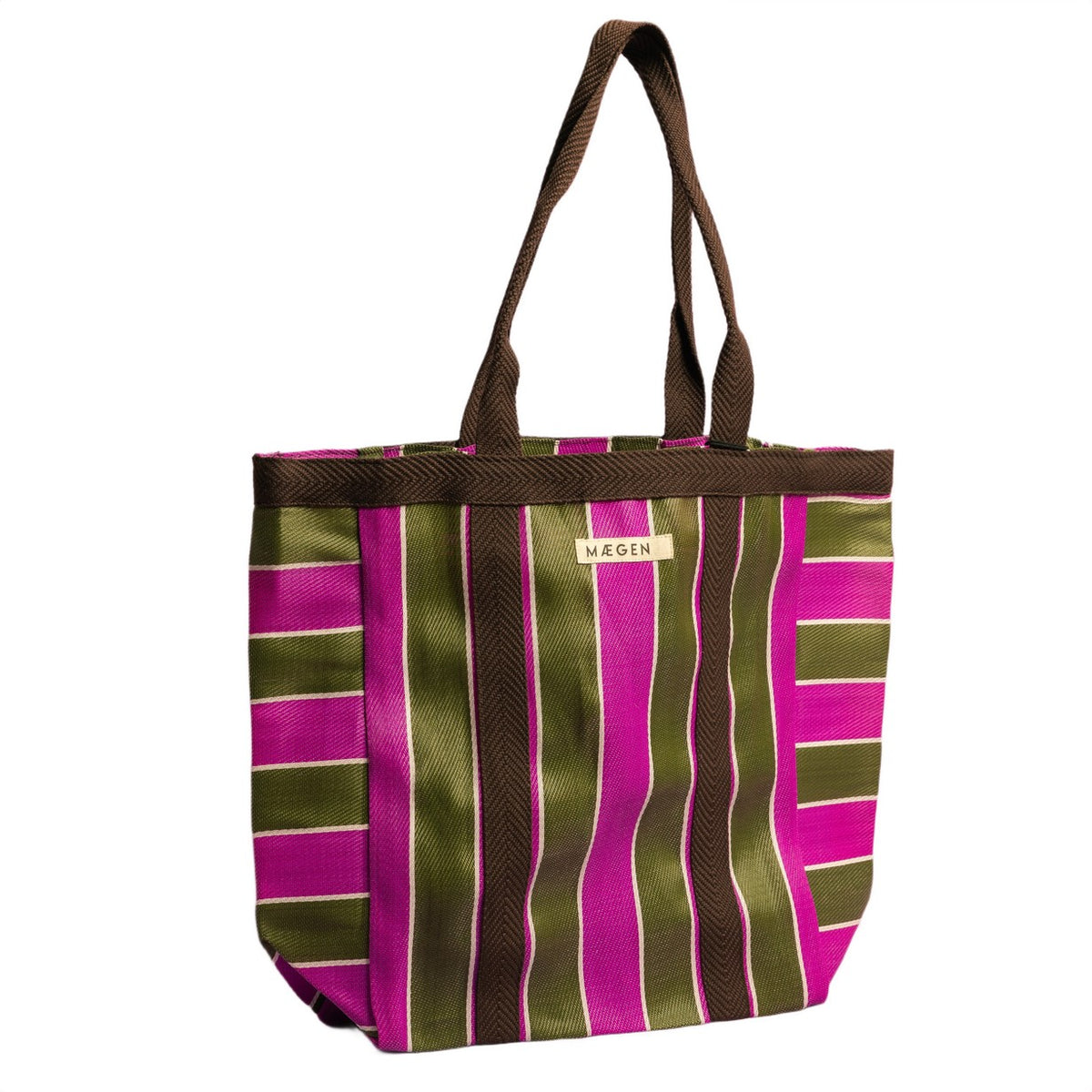 Everywhere Bag | Brown-Olive-Pink