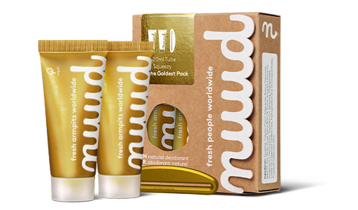 Nuud Deodorant | The Goldest Pack