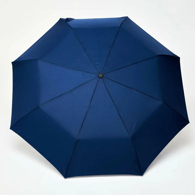 Navy Eco-Friendly Compact Umbrella