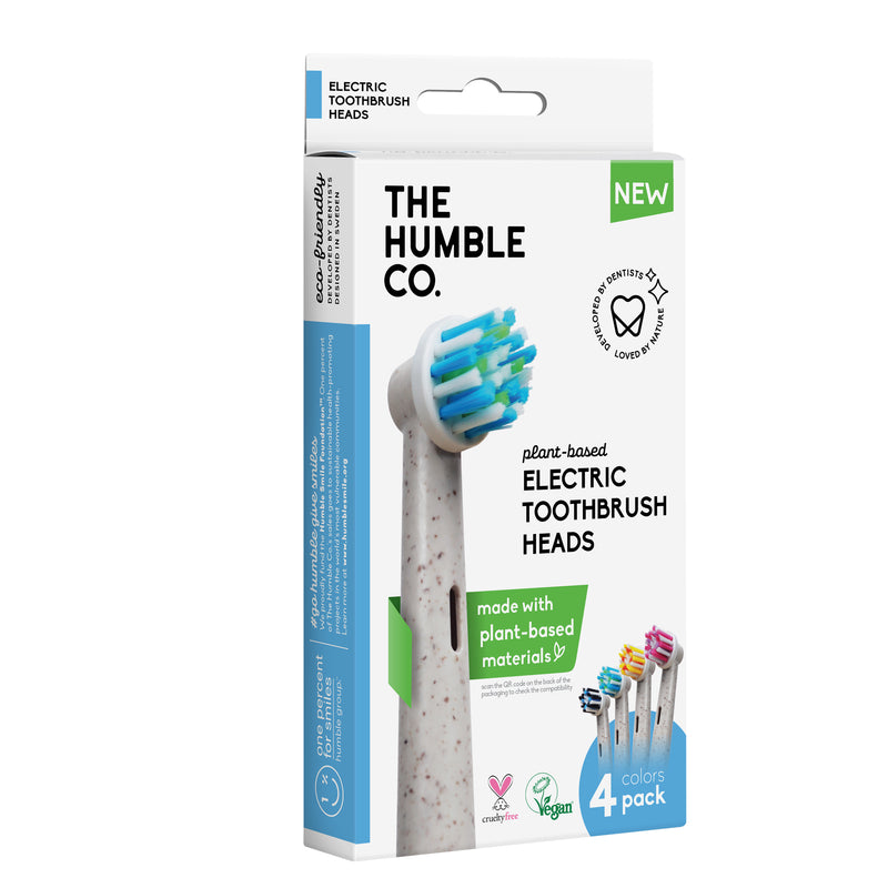 Plant-based Electrical toothbrush Heads | 4pack - Soft