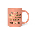 Ohh Deer "What I Like About People" | Κεραμική Κούπα