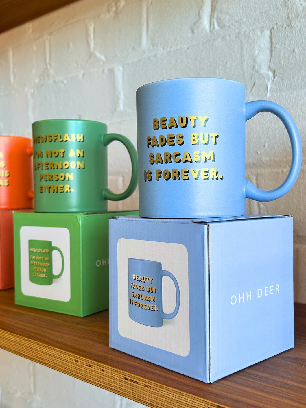 Ohh Deer "What A Year" | Κεραμική Κούπα