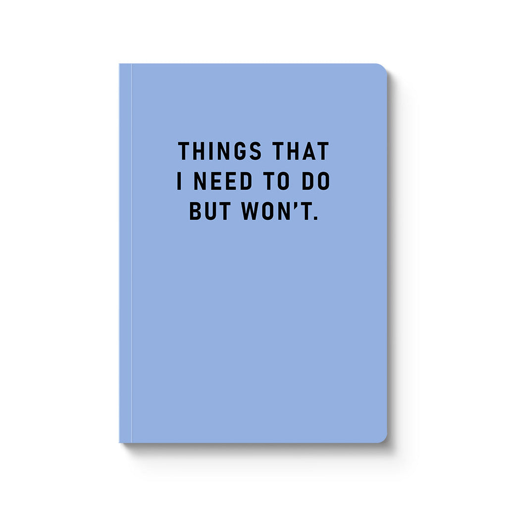 Μίνιμαλ paperback σημειωματάριο Α5 "Things I Need to Do" της Ohh Deer με καθαρές γραμμές, ιδανικό για to-do λίστες και καθημερινή οργάνωση.