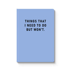 Μίνιμαλ paperback σημειωματάριο Α5 "Things I Need to Do" της Ohh Deer με καθαρές γραμμές, ιδανικό για to-do λίστες και καθημερινή οργάνωση.