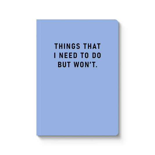 Μίνιμαλ paperback σημειωματάριο Α5 "Things I Need to Do" της Ohh Deer με καθαρές γραμμές, ιδανικό για to-do λίστες και καθημερινή οργάνωση.