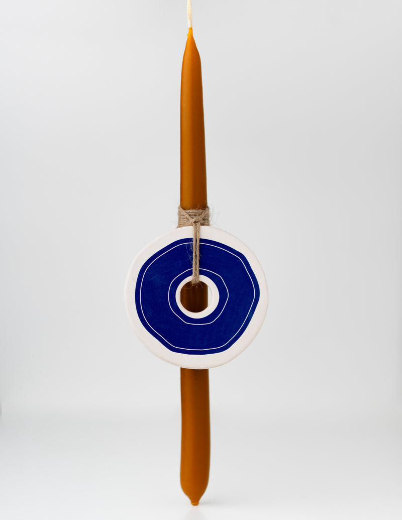 Λαμπάδα Κεραμικός Κηροστάτης | Μάτι