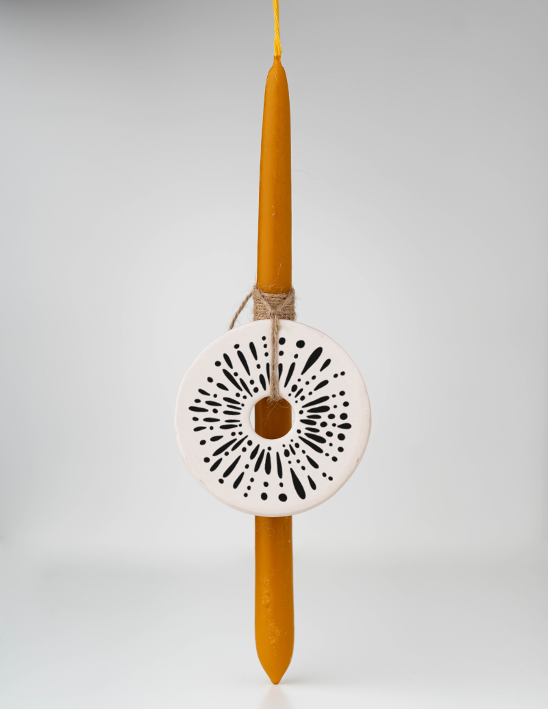 Λαμπάδα Κεραμικός Κηροστάτης | Ακτίνες