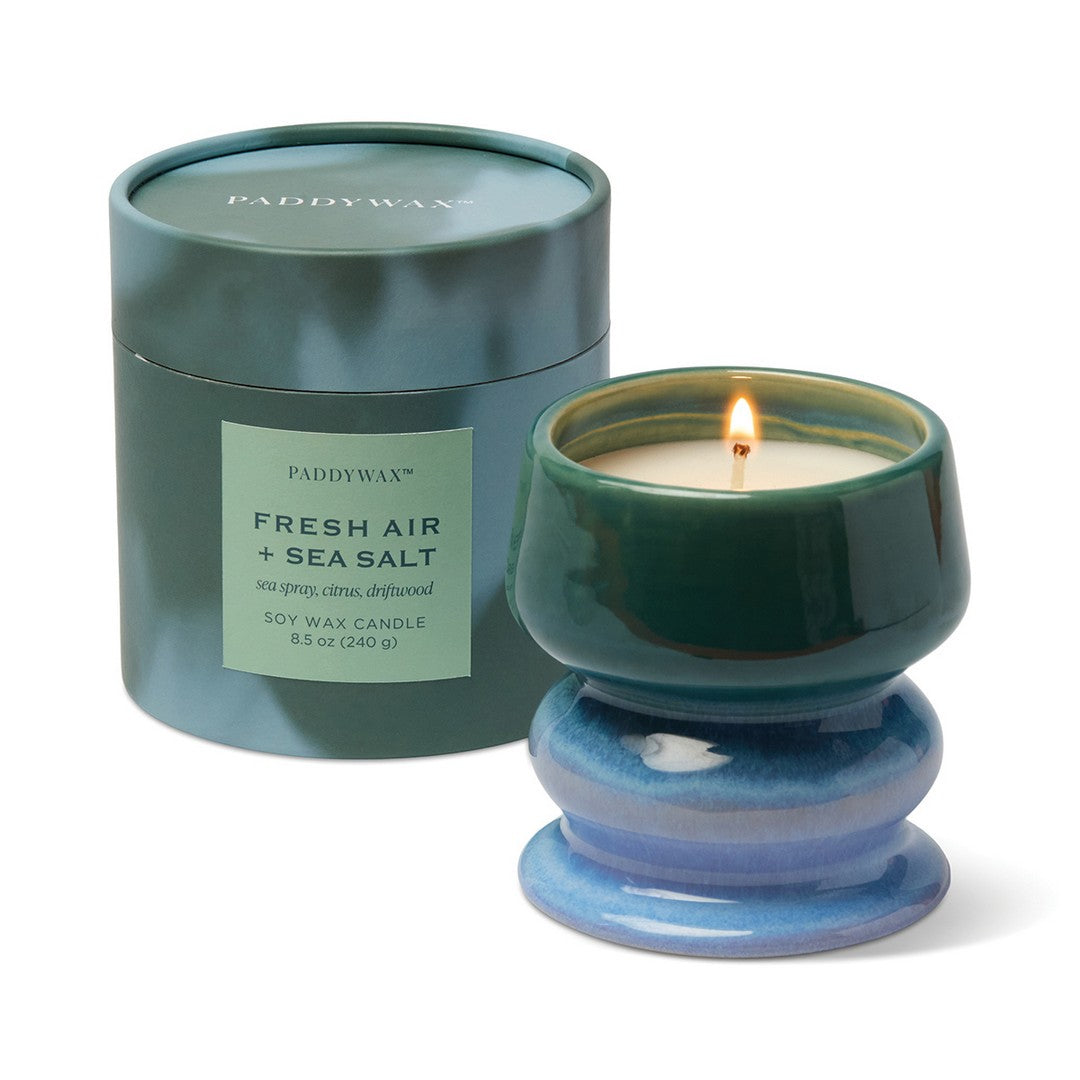 Melt Ceramic Soy Candle | Fresh Air & Sea Salt