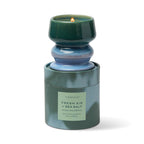 Αρωματικό κερί σόγιας Paddywax Melt Fresh Air & Sea Salt 226g σε οργανικό ματ κεραμικό δοχείο.