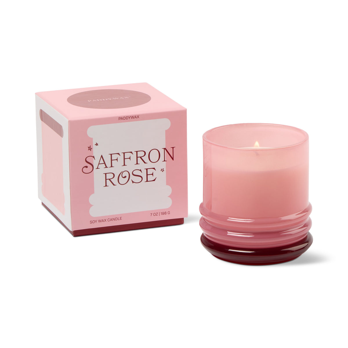 Stacked Soya Candle | Saffron Rose