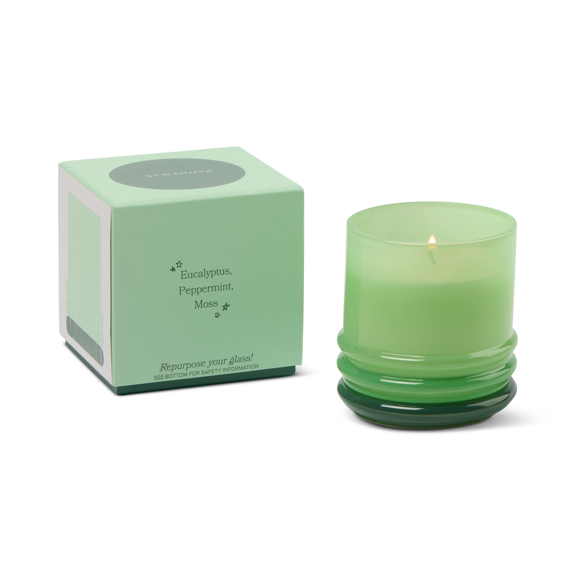 Stacked Soya Candle | Minty Verde