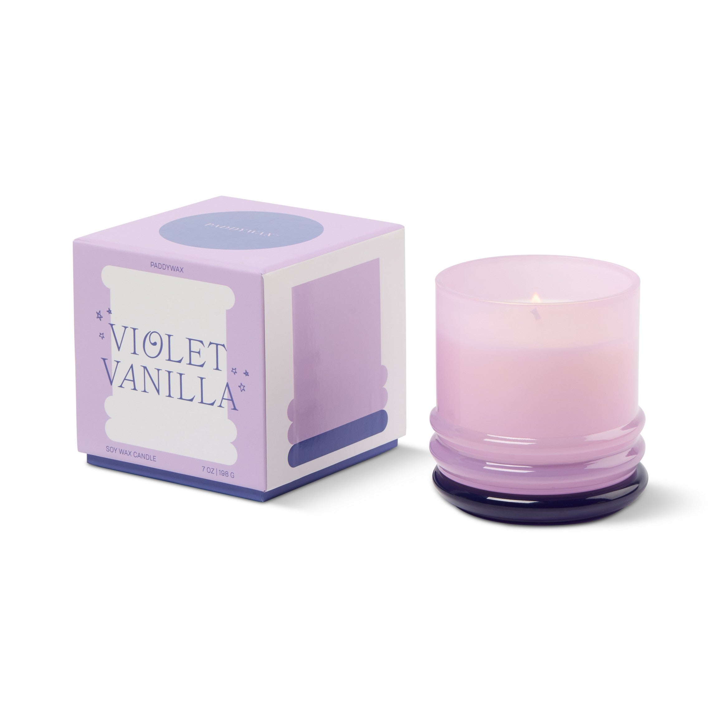 Stacked Soya Candle | Violet Vanilla