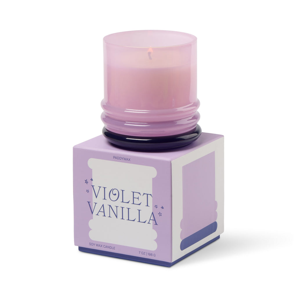 Stacked Soya Candle | Violet Vanilla