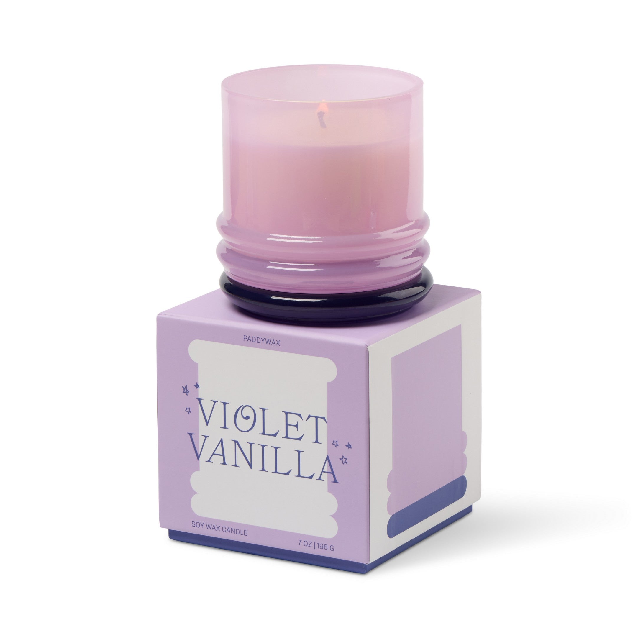 Stacked Soya Candle | Violet Vanilla