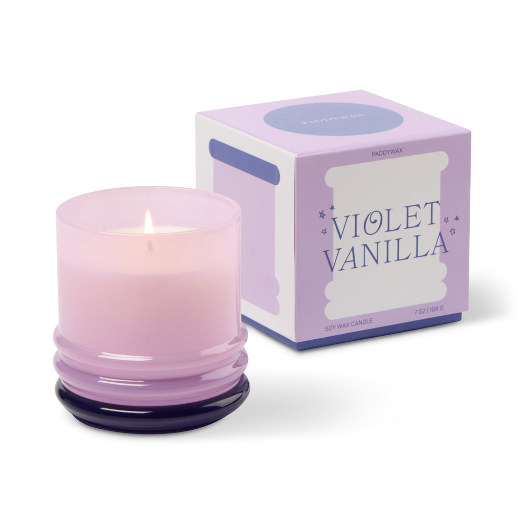 Stacked Soya Candle | Violet Vanilla