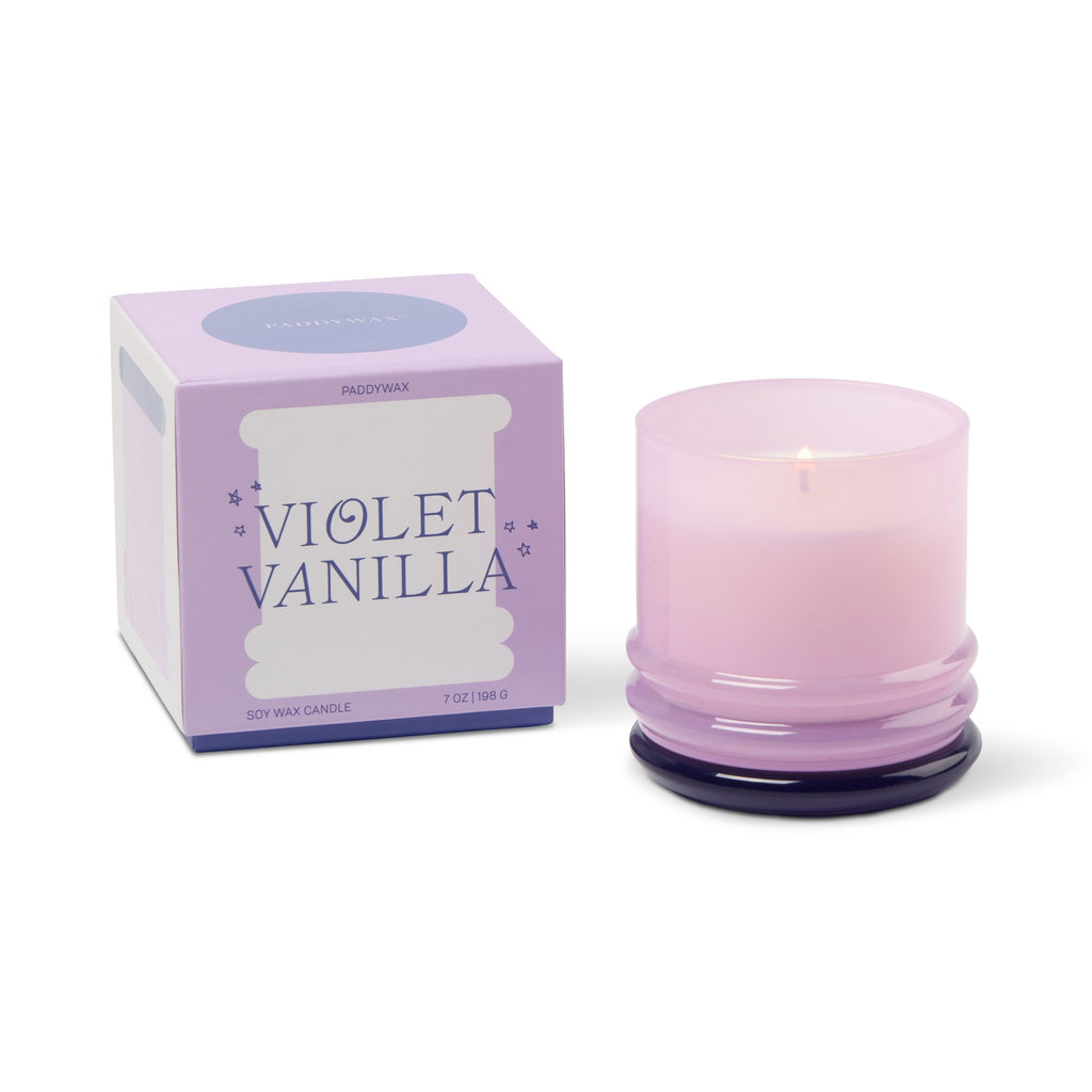 Stacked Soya Candle | Violet Vanilla