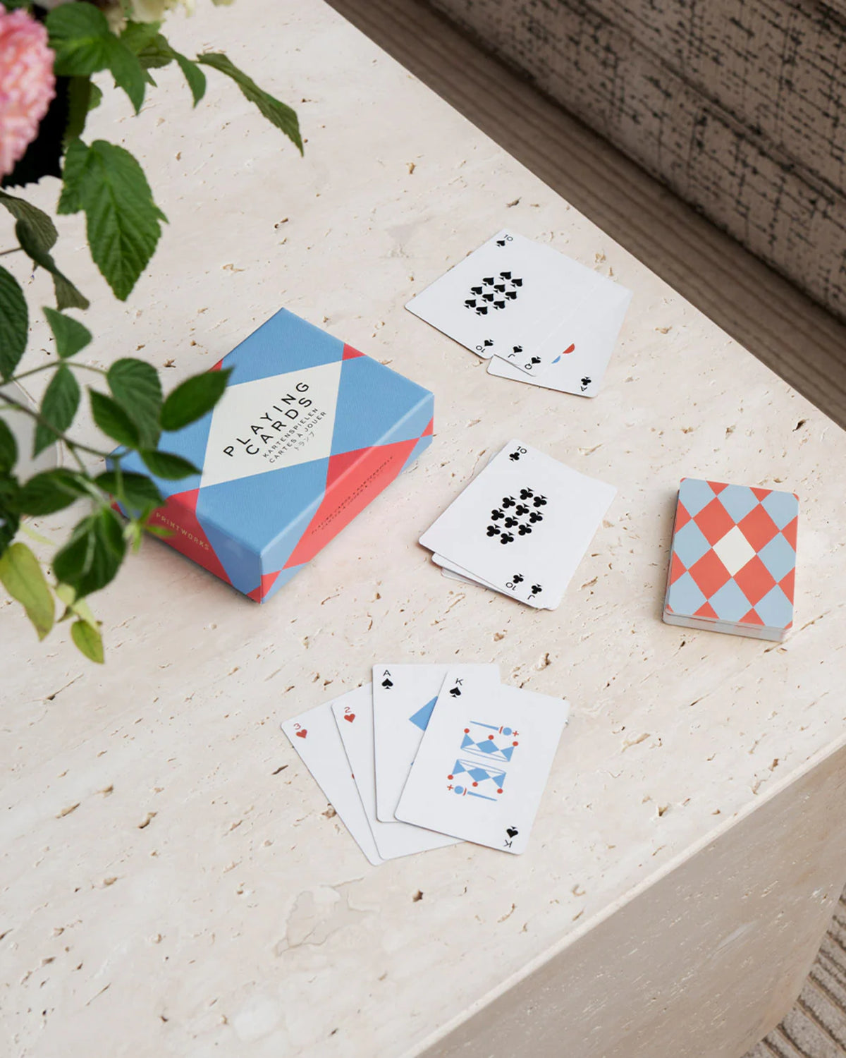 Σετ δύο τραπουλών Printworks Double Playing Cards σε πολυτελή συσκευασία που μοιάζει με βιβλίο