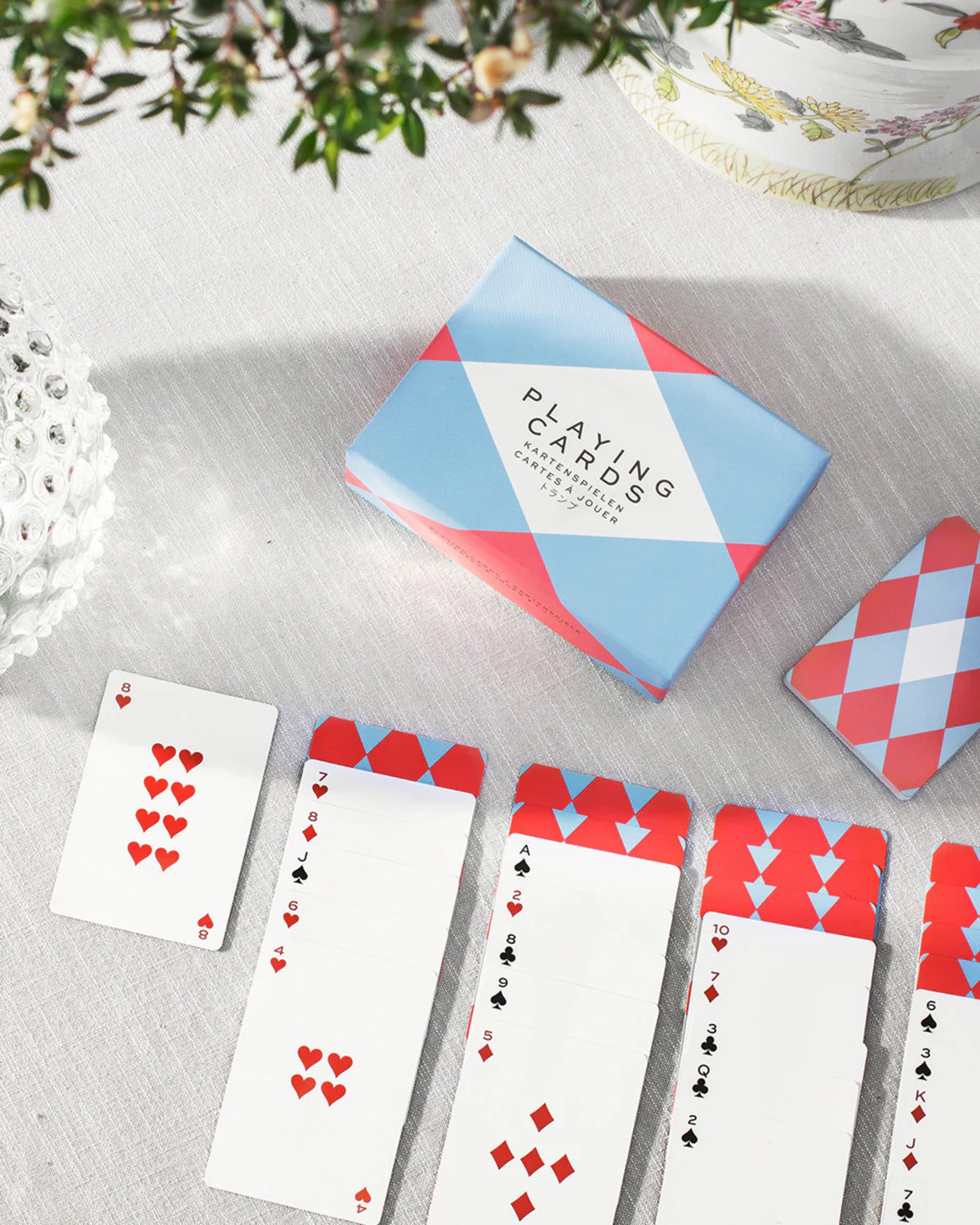 Σετ δύο τραπουλών Printworks Double Playing Cards σε πολυτελή συσκευασία που μοιάζει με βιβλίο