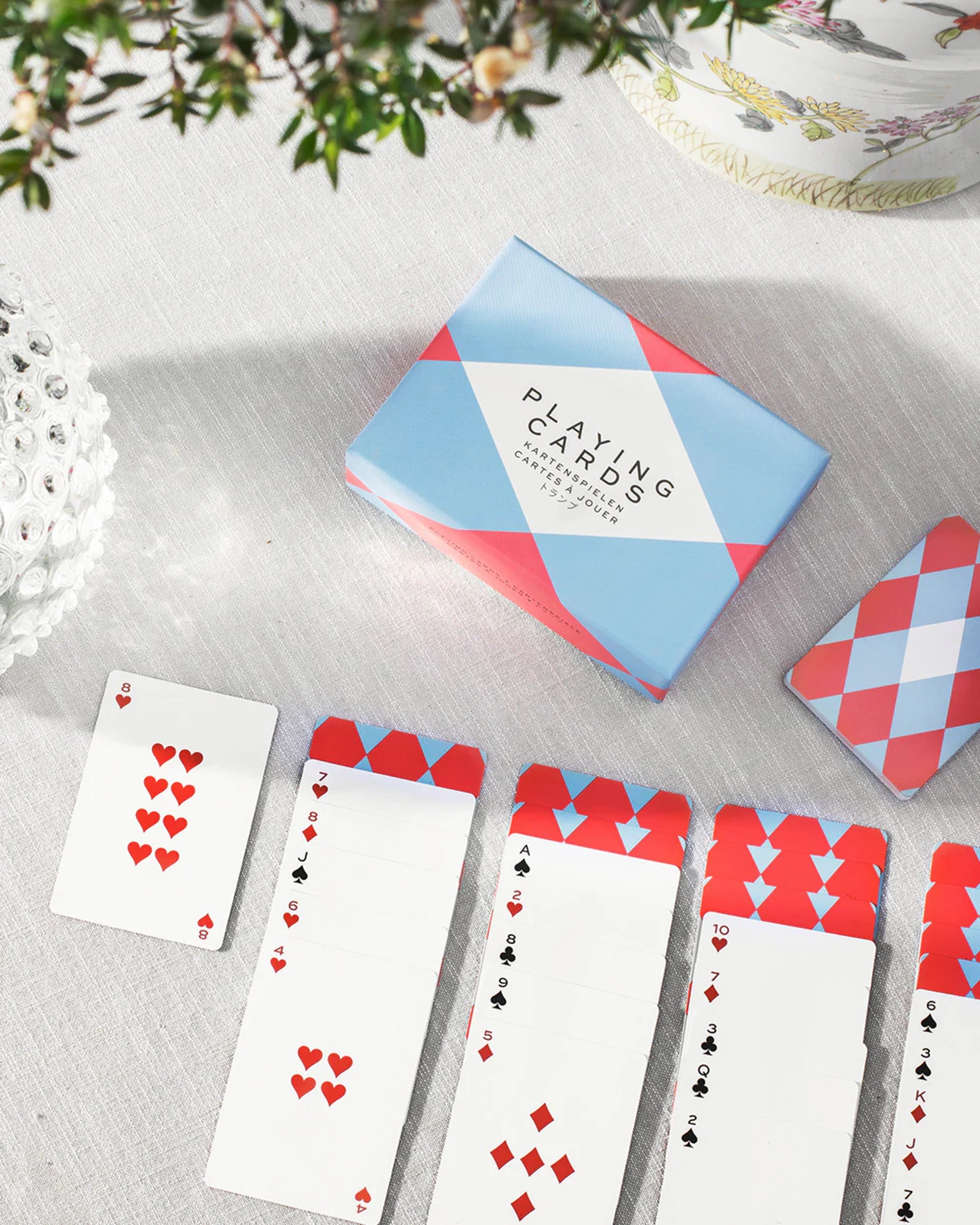 Σετ δύο τραπουλών Printworks Double Playing Cards σε πολυτελή συσκευασία που μοιάζει με βιβλίο