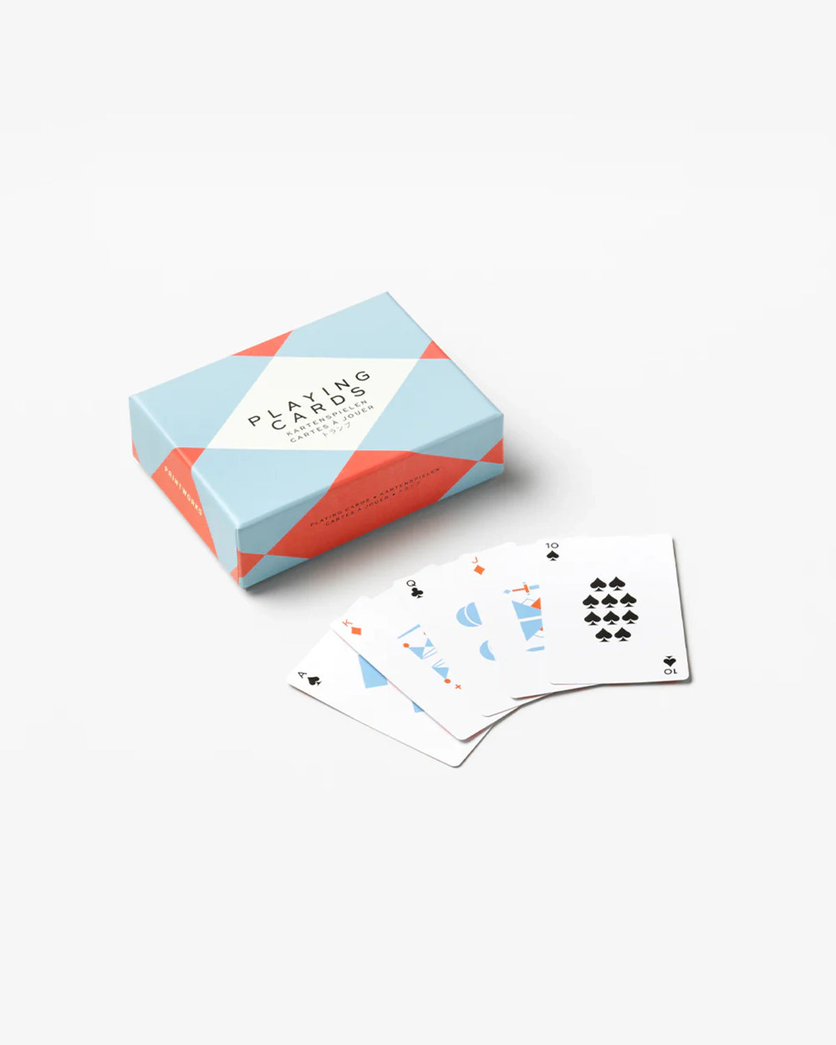 Σετ δύο τραπουλών Printworks Double Playing Cards σε πολυτελή συσκευασία που μοιάζει με βιβλίο