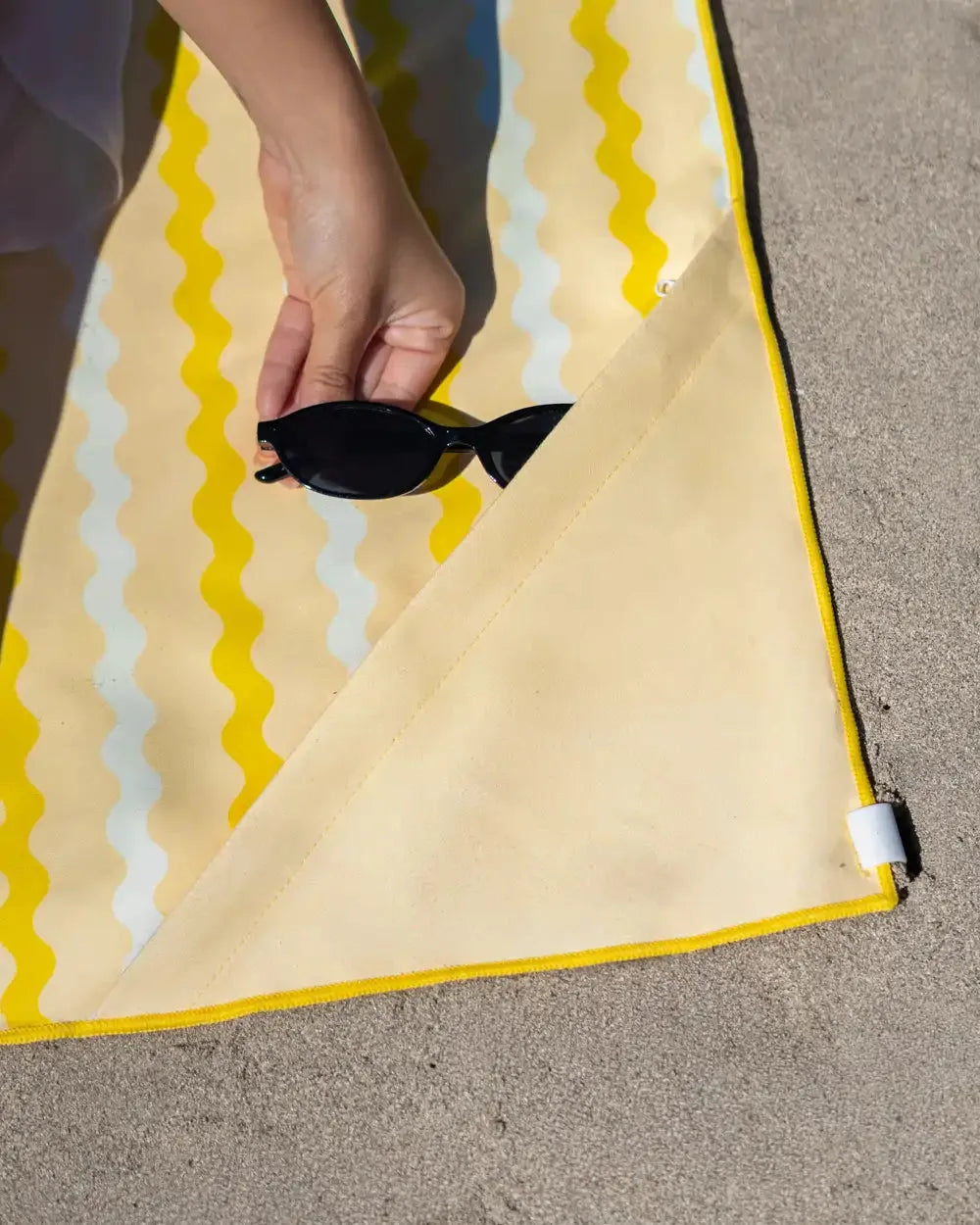 Microfiber Towel |  Κίτρινη - Tropic