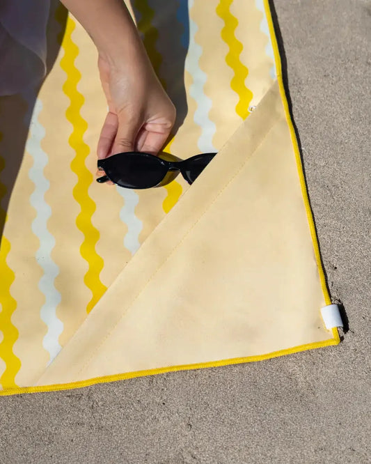 Microfiber Towel |  Κίτρινη - Tropic