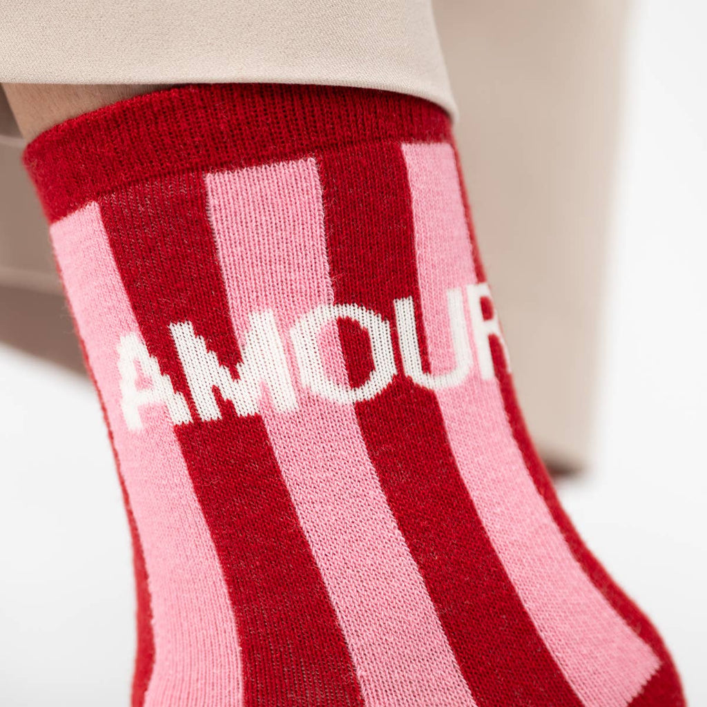 Striped socks - Love
