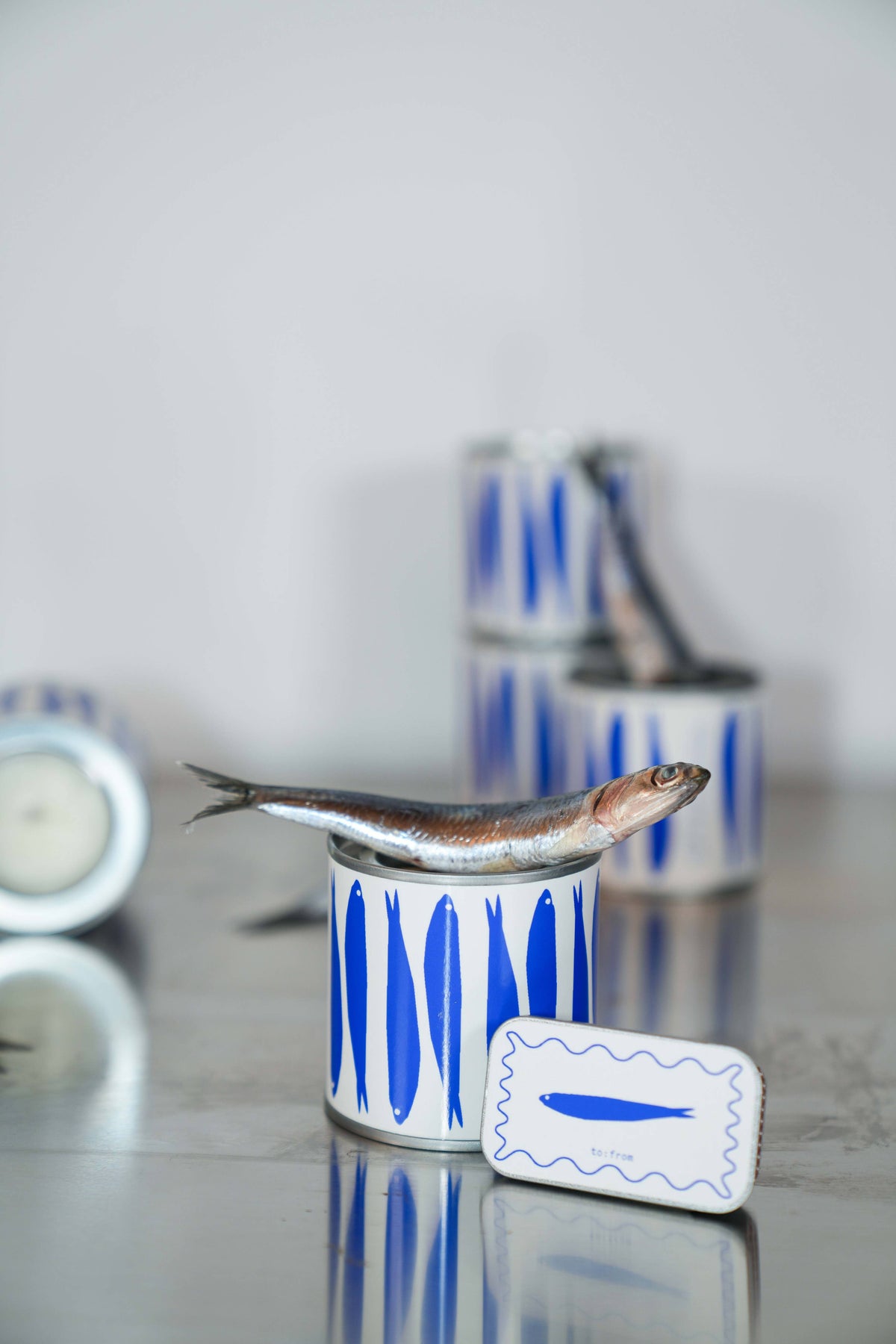 SARDINES (sea salt) | | Κερί Σόγιας με Σπίρτα