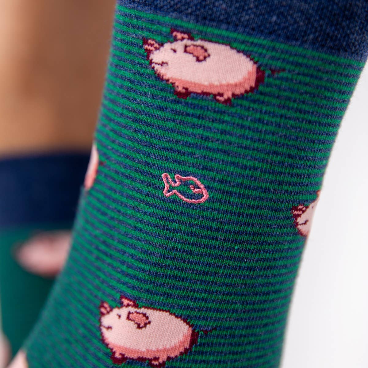 Animal pattern socks - Pig