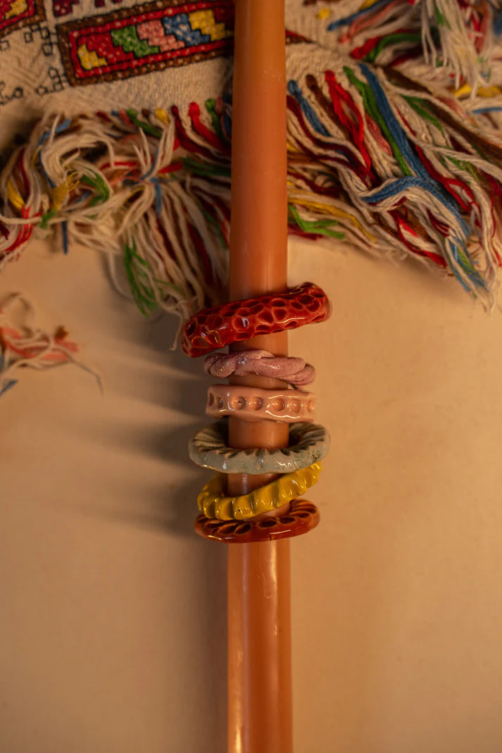 Λαμπάδα από φυσικό μελισσοκέρι | ThygaTerra