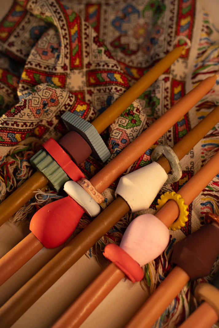 Λαμπάδα από φυσικό μελισσοκέρι | ThygaTerra