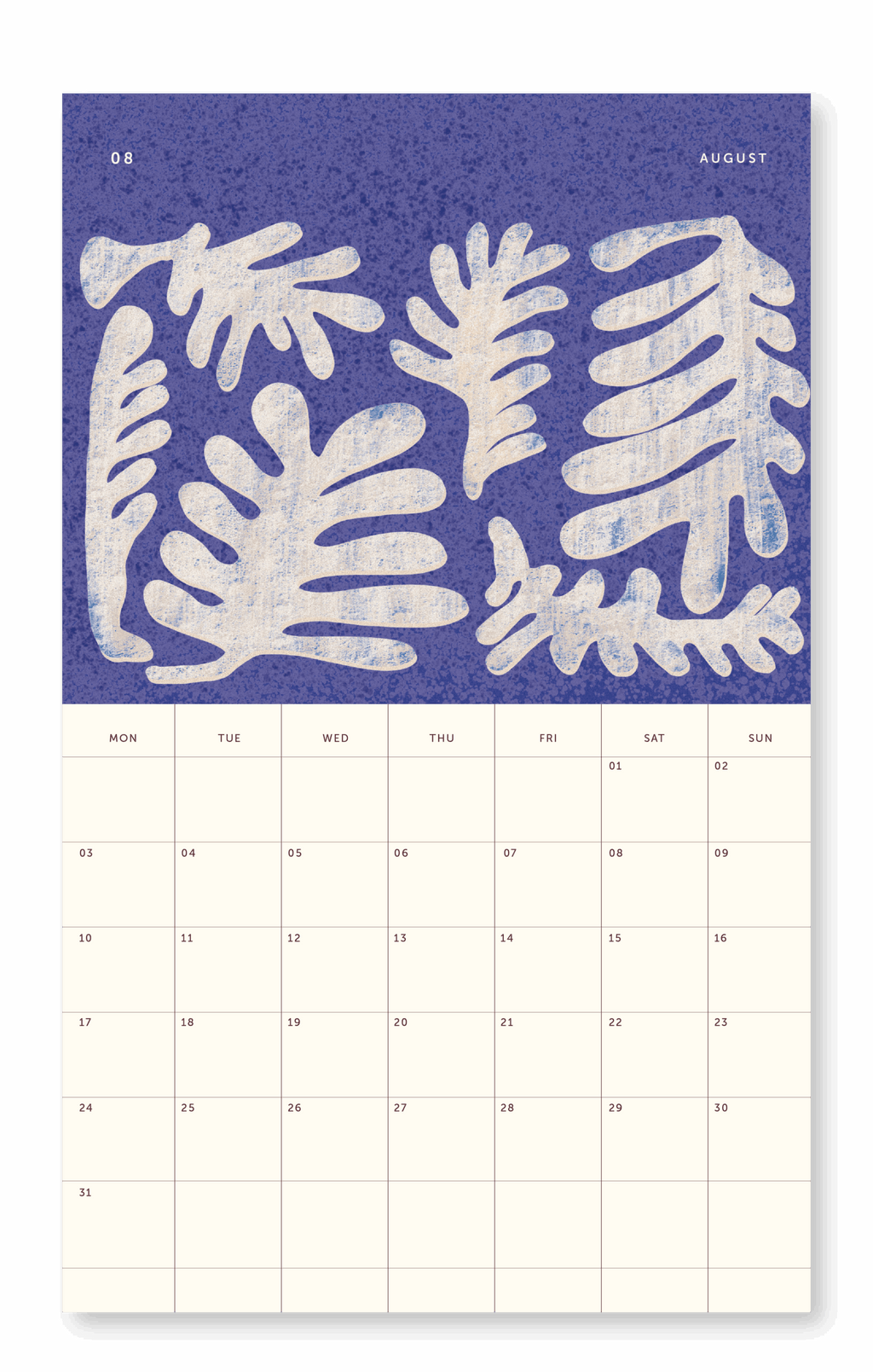 A-Journal Calendar 2026 | Sun
