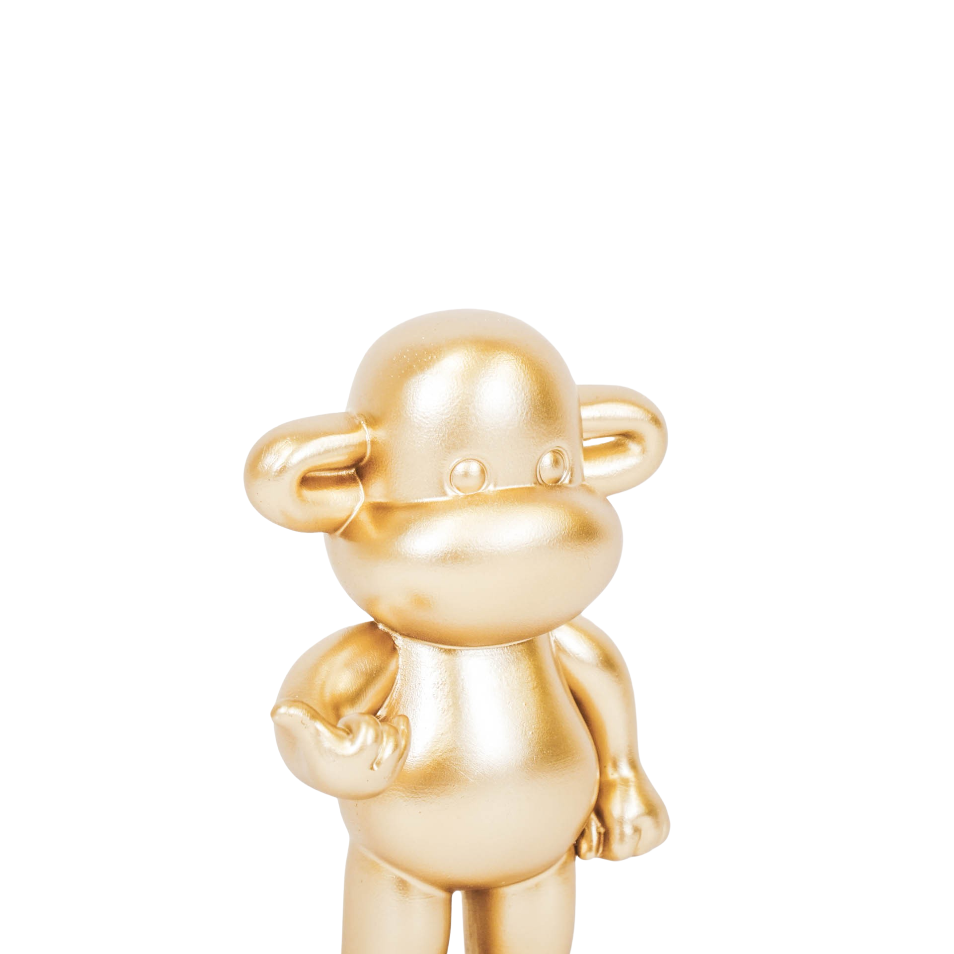 Hang Loose Monkey Figurine 'The Legend' | Gold-19cm