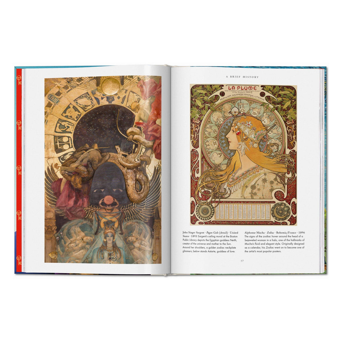 Το premium σκληρόδετο βιβλίο "Astrology" από τη σειρά The Library of Esoterica του εκδοτικού οίκου TASCHEN, με εντυπωσιακό, μυστικιστικό εξώφυλλο και χρυσές λεπτομέρειες.