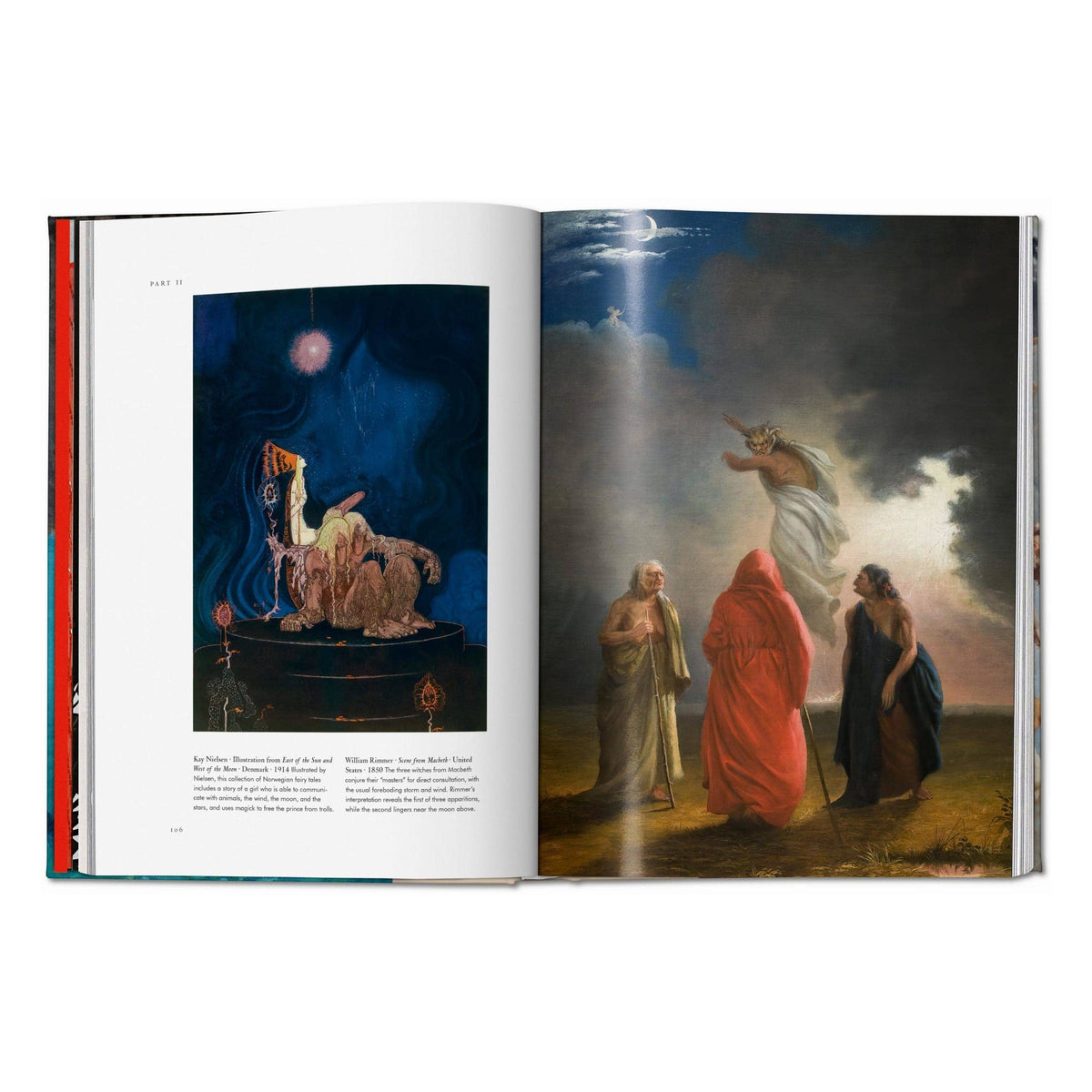 Το premium σκληρόδετο βιβλίο "Witchcraft" από τη σειρά The Library of Esoterica του εκδοτικού οίκου TASCHEN, με το μυστικιστικό και ατμοσφαιρικό εξώφυλλό του.