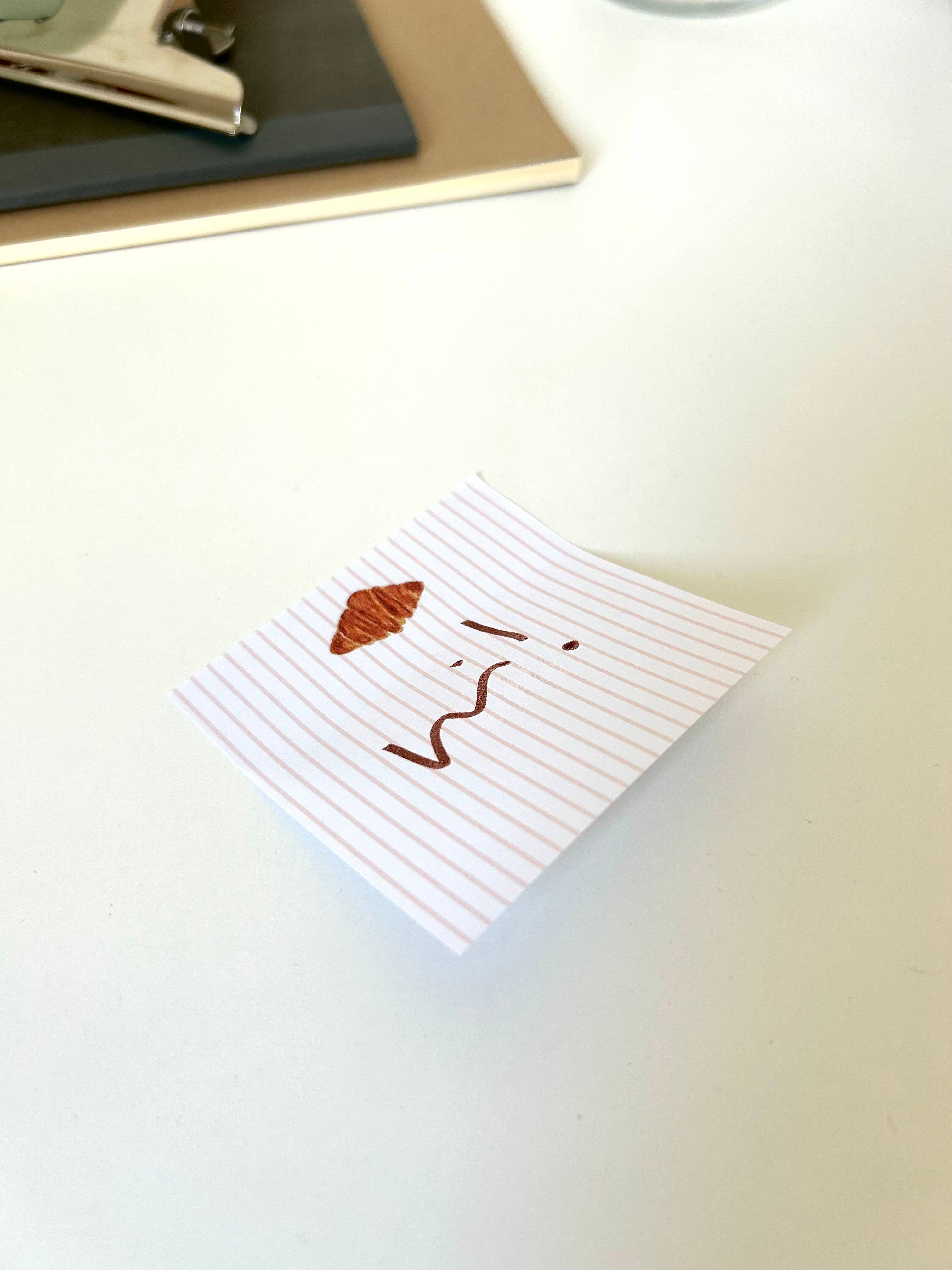 Sticky note I Croissant