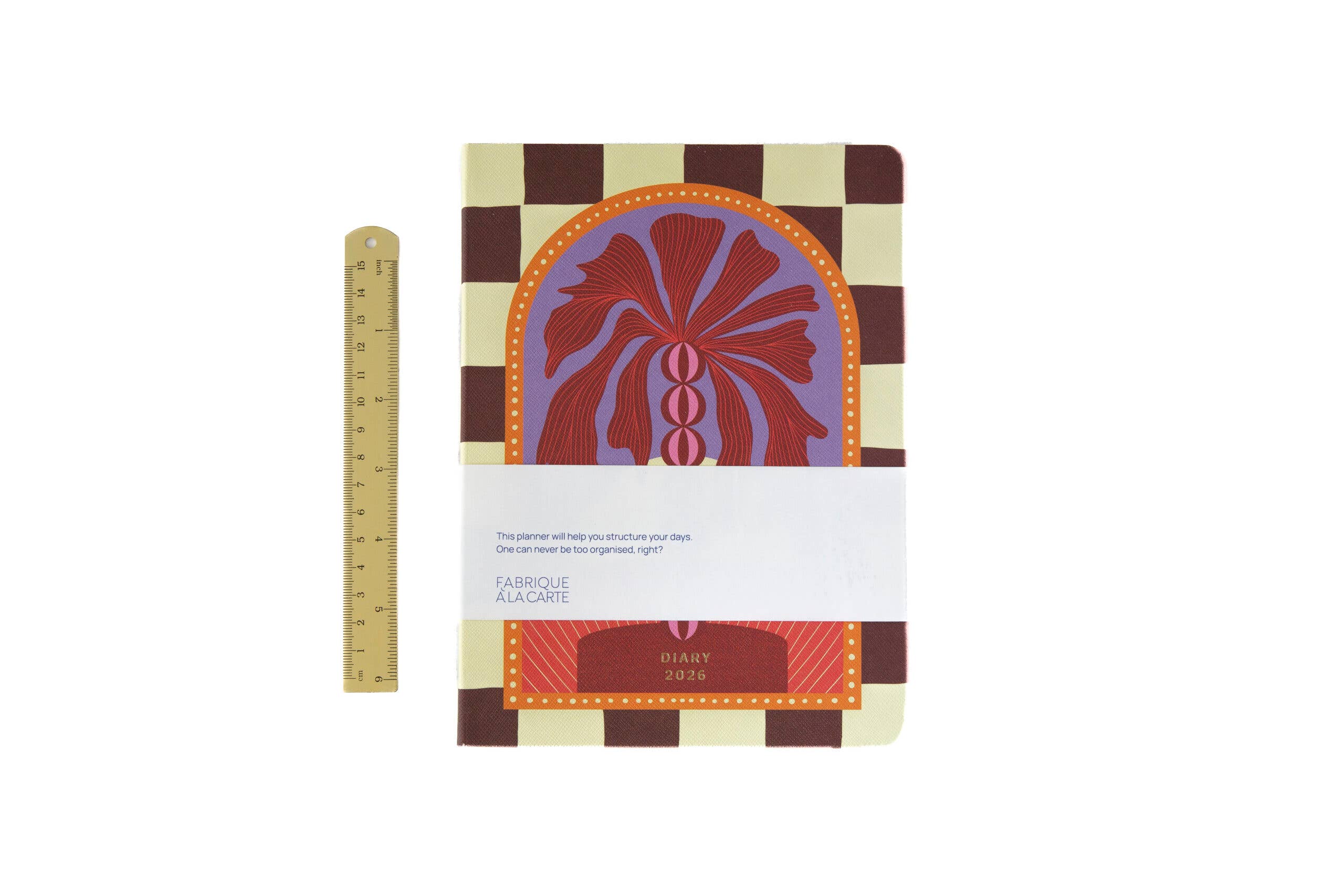 Fabrique Diary 2026 | Checkered Palm