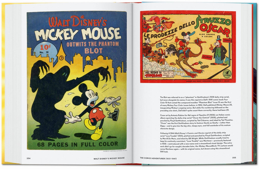 TASCHEN | "Walt Disney's Mickey Mouse: The Ultimate History" - 40th Anniversary Edition